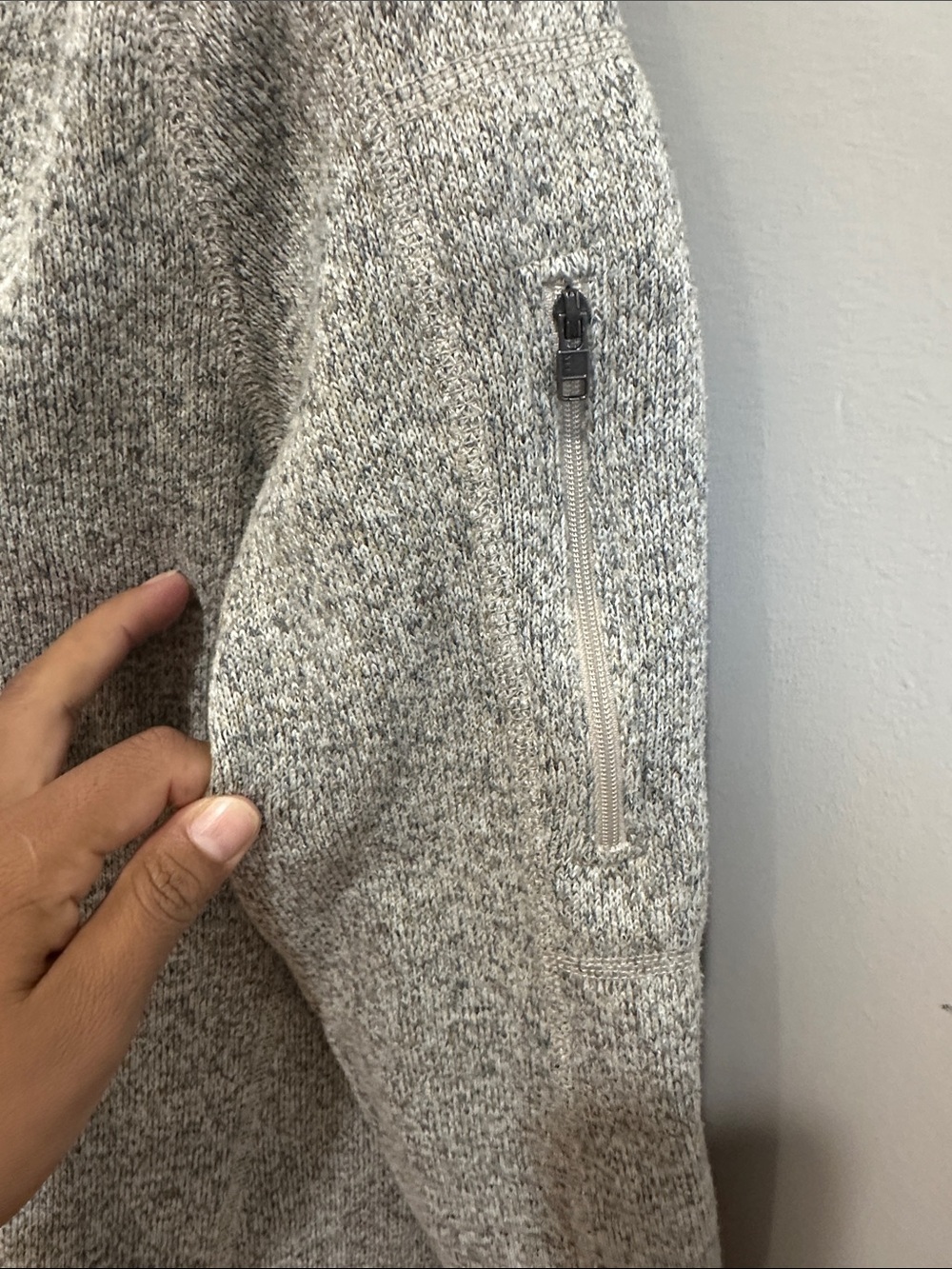Patagonia Gray 1/4 Zip Better Sweater Pullover - Picture 5 of 15